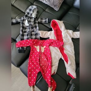 Baby winter onsies